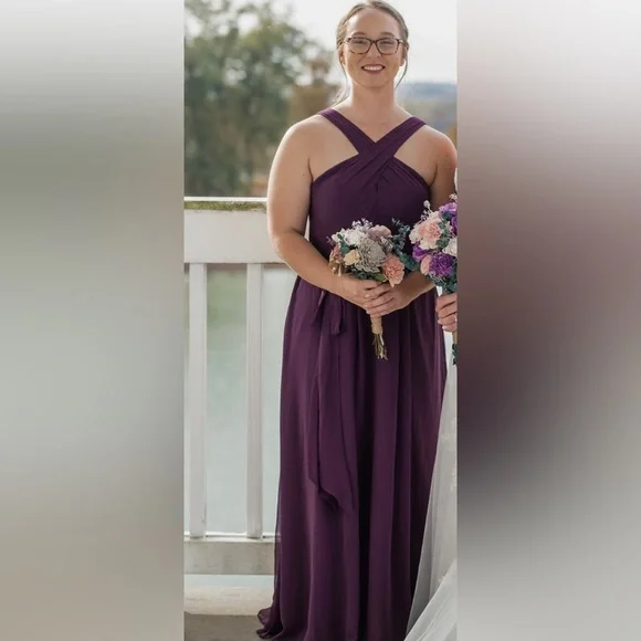 Dresses | Azazie Grape Bridesmaid Dress | Poshmark